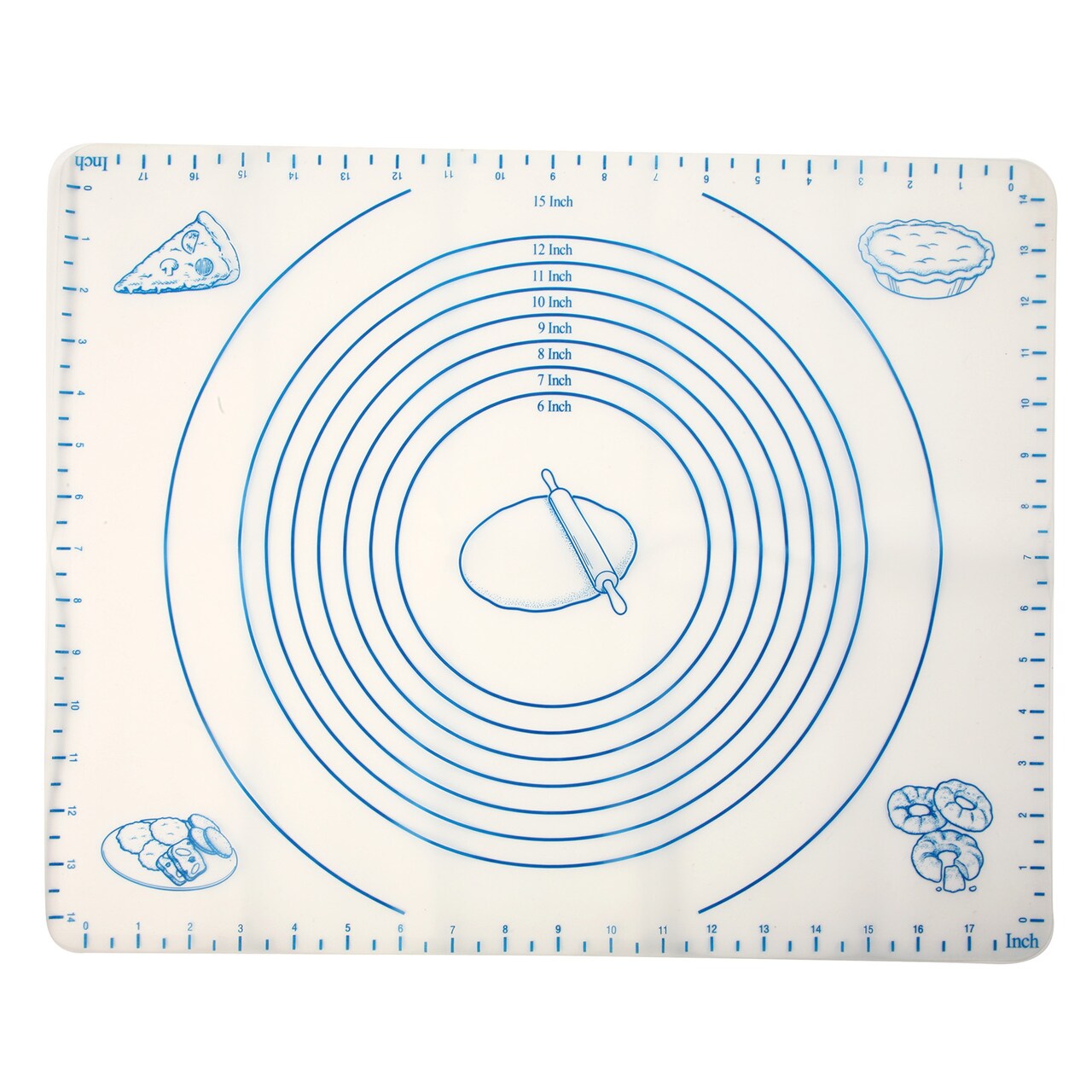 Norpro Silicone Pastry Mat with Measures, Non-Stick, One Size